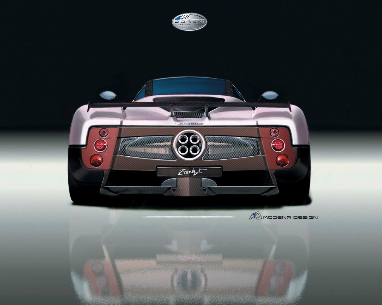 Pagani Zonda рендер обои