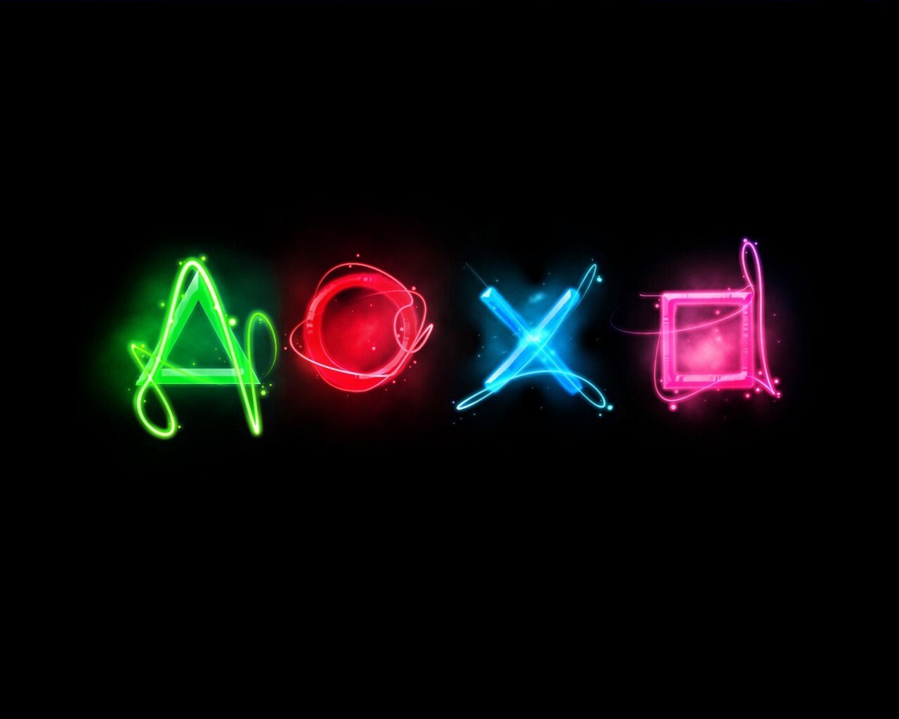 Кнопки контроллера Playstation обои