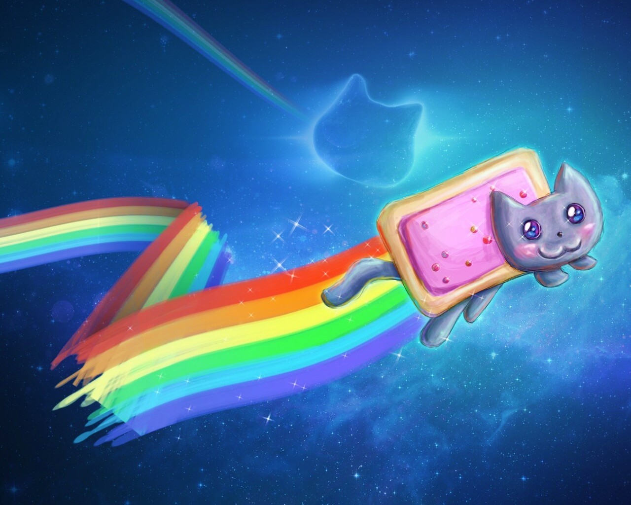 Nyan cat обои