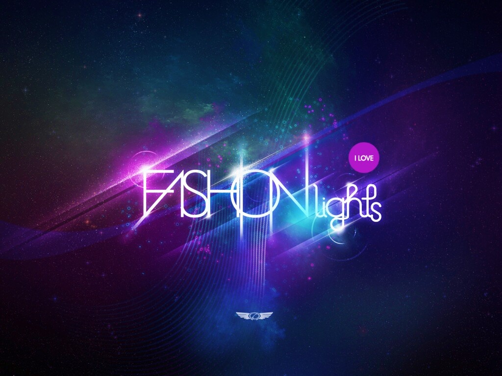 I love fashion lights обои