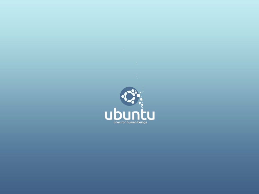 Логотип Ubuntu обои