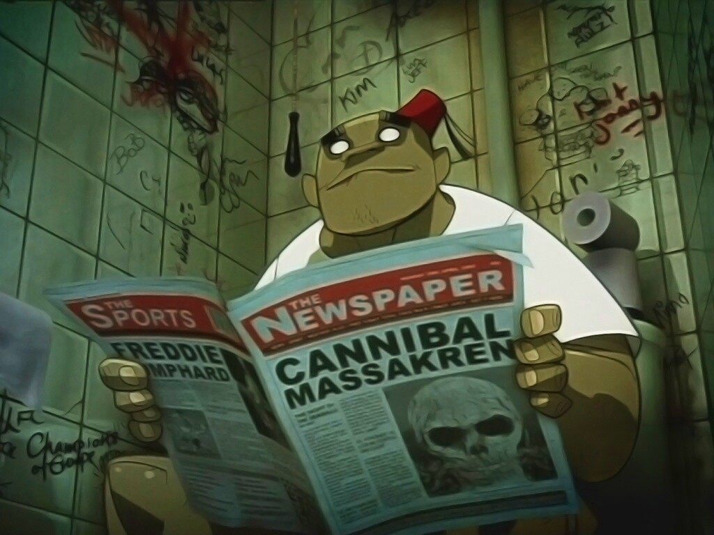 Рассел Хоббс из Gorillaz обои