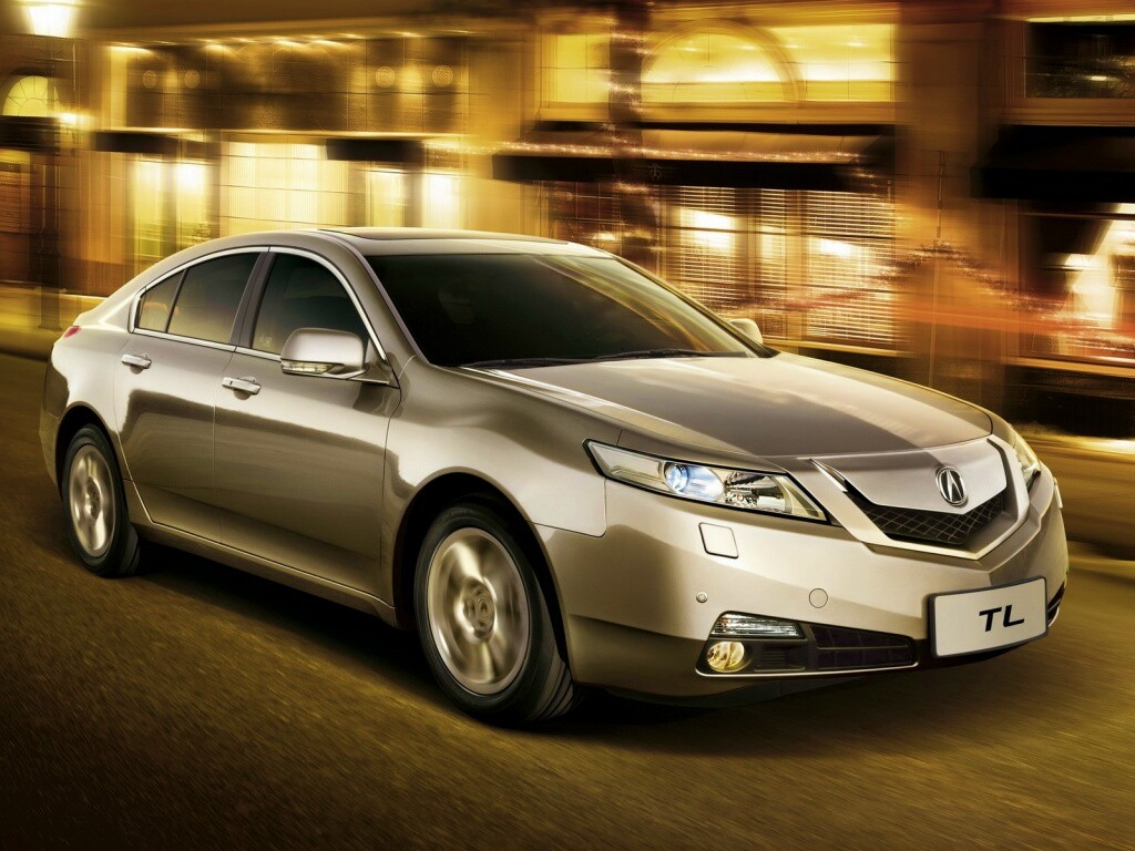 Acura в движении обои