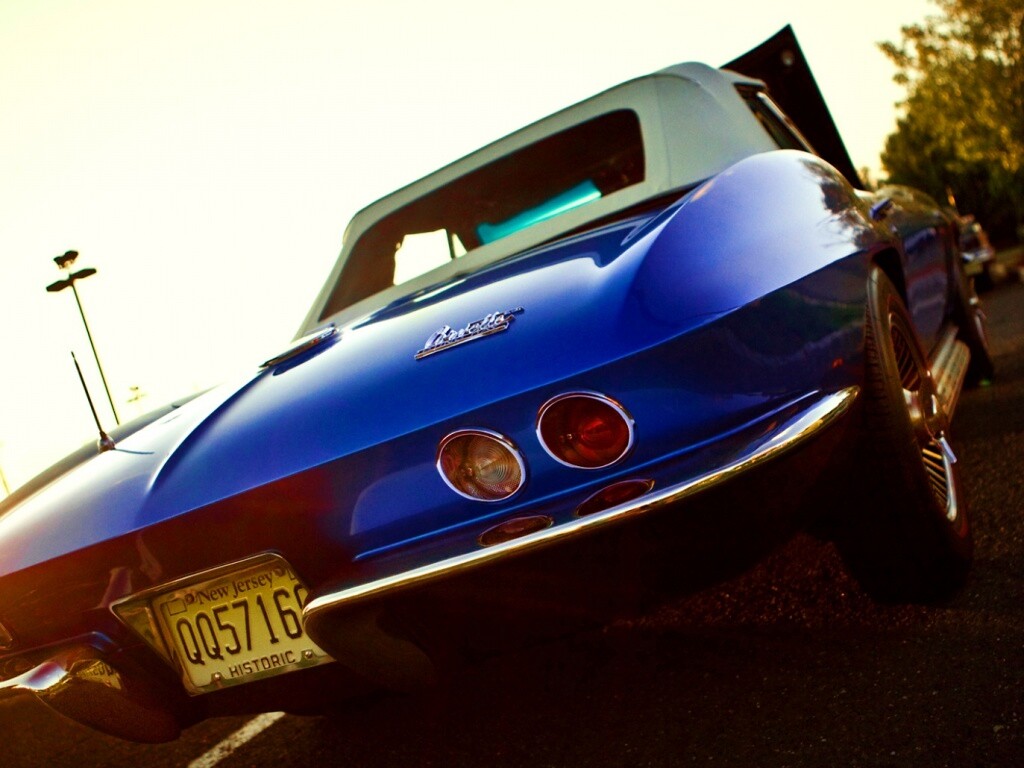 Ретро Chevrolet Corvette обои