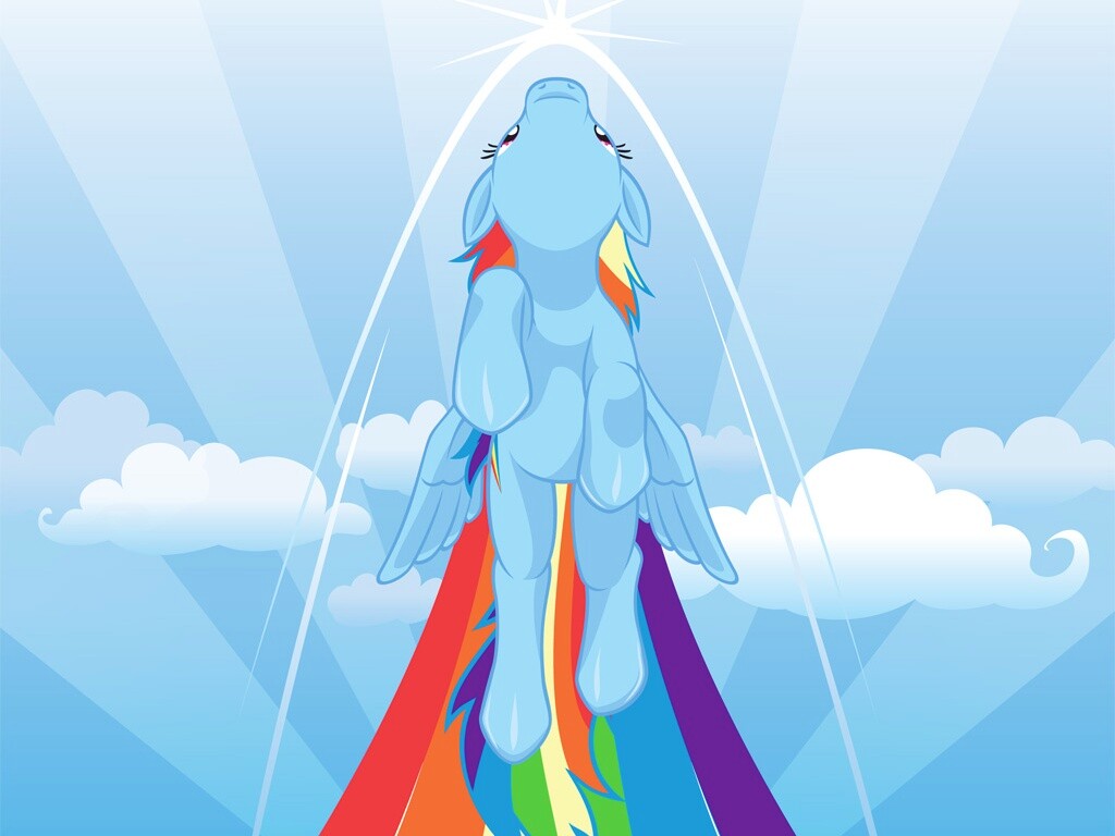 Rainbow Dash обои