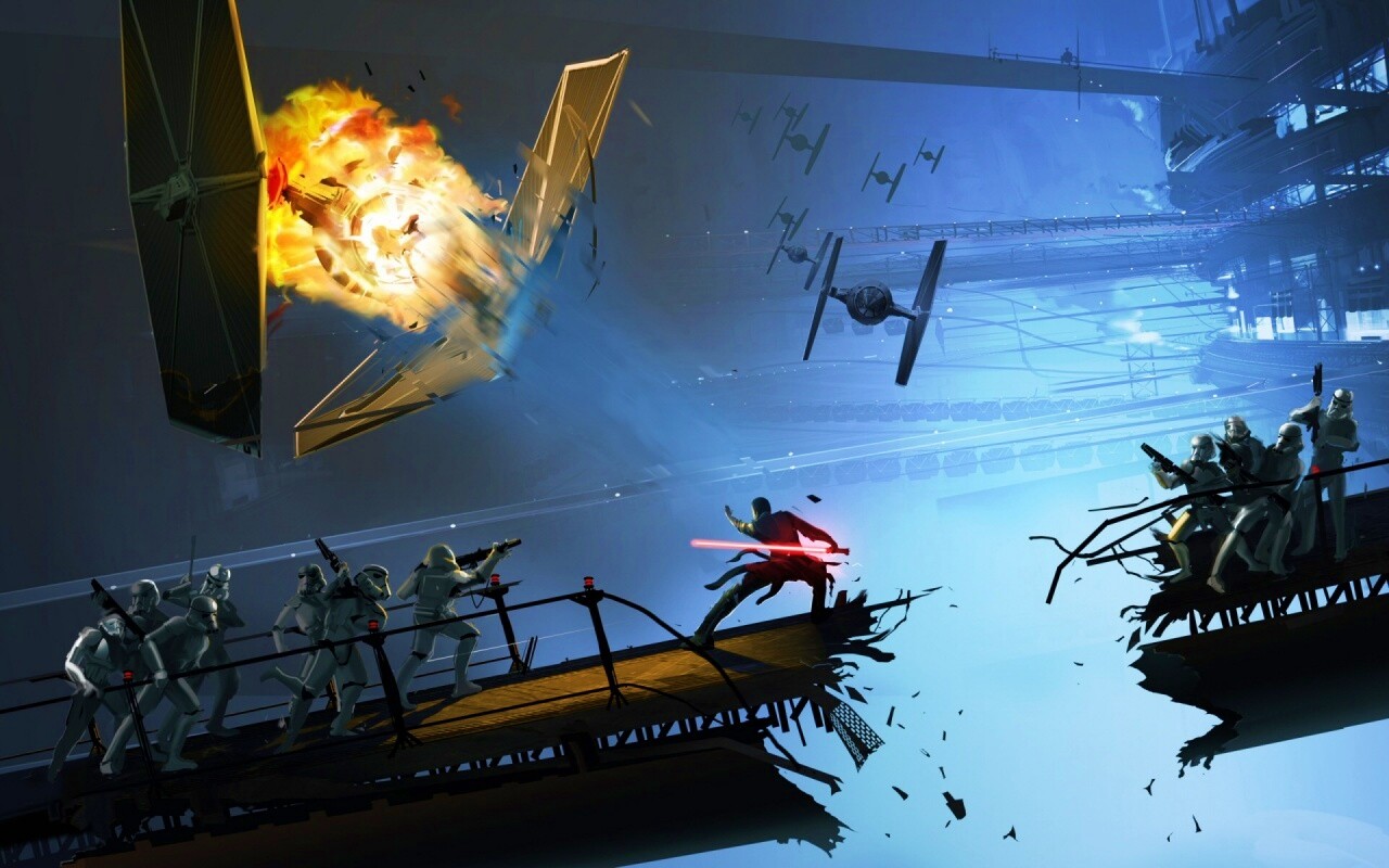 Из игры Star Wars Force Unleashed обои