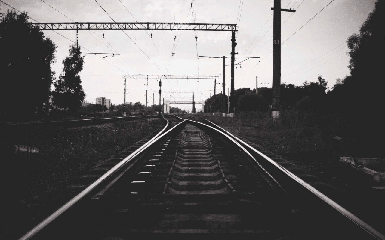 Железнодорожные пути обои