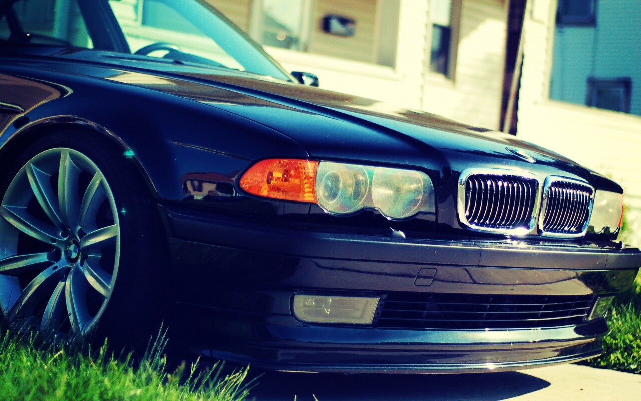 BMW e38 обои