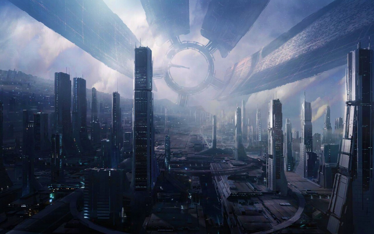 Цитадель из Mass Effect обои