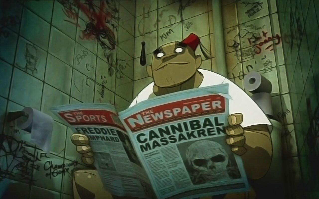 Рассел Хоббс из Gorillaz обои