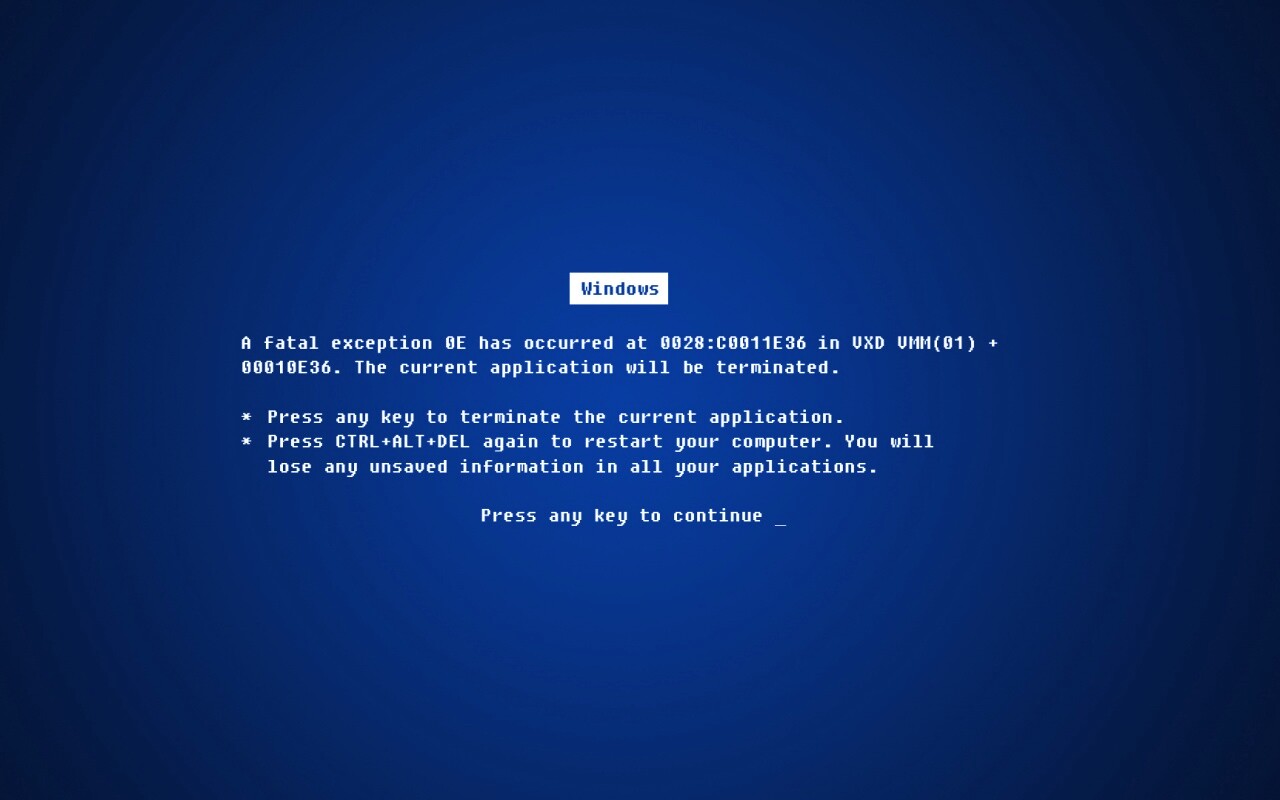 BSOD обои