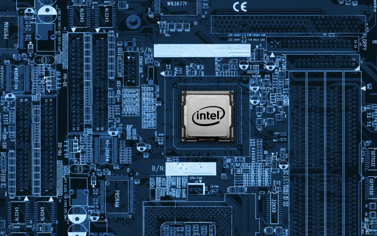 Процессор от Intel обои