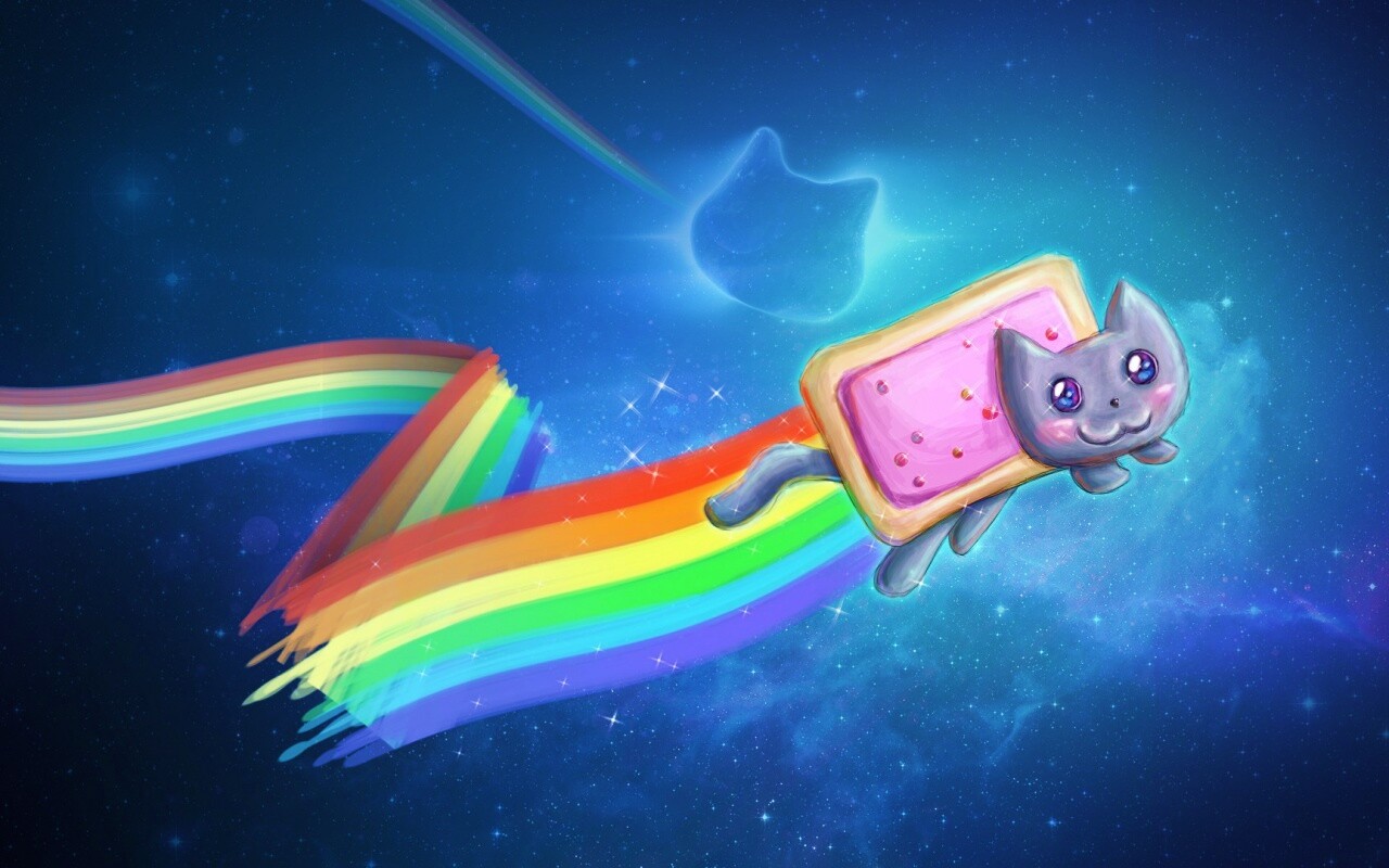 Nyan cat обои