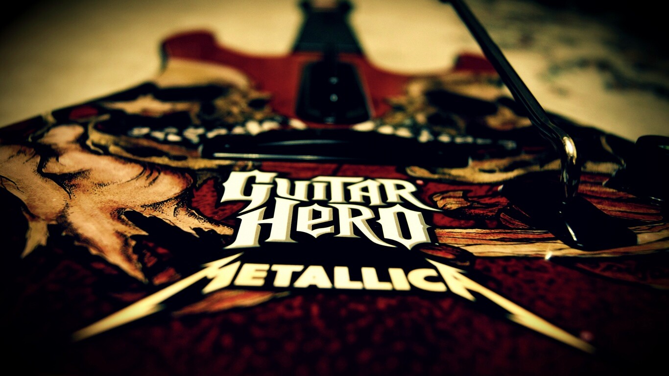 Контролер для Guitar Hero с Металликой обои