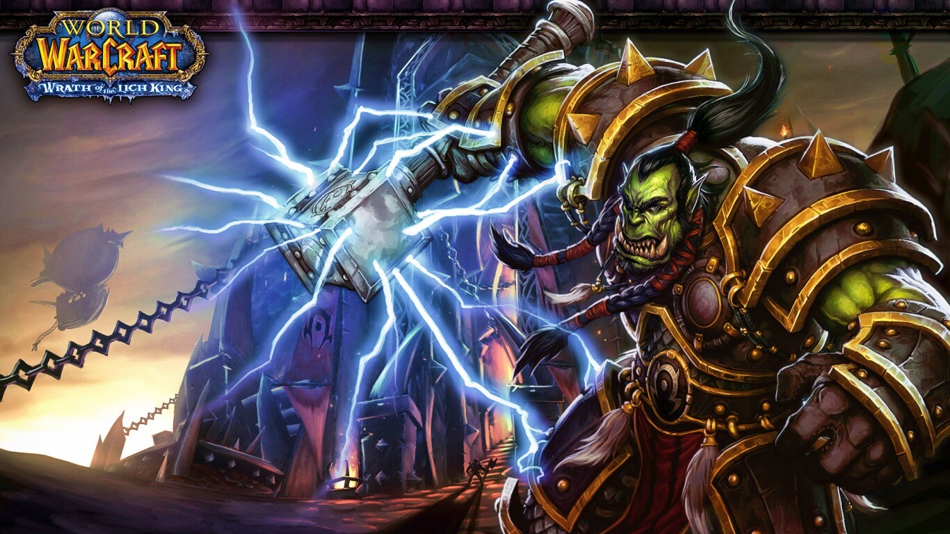 Орк из WOW обои