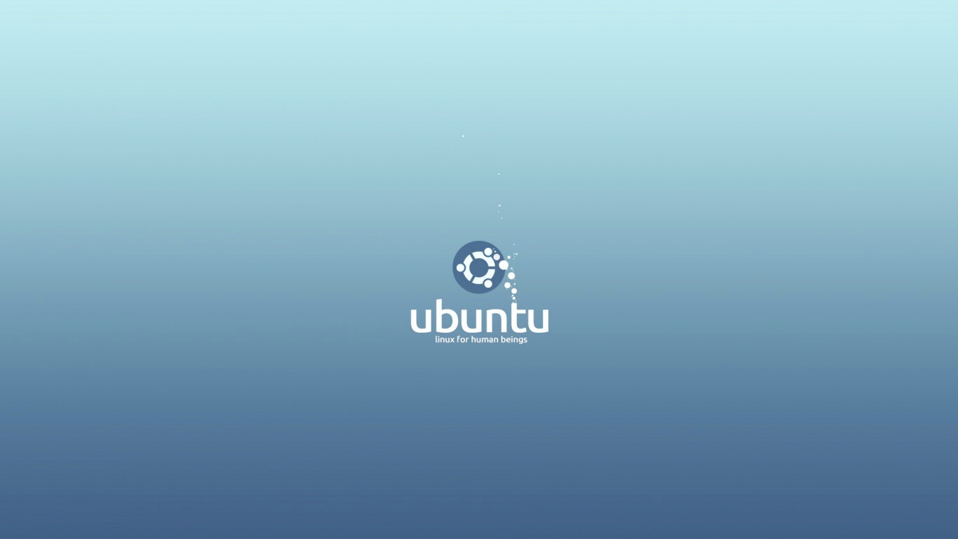 Логотип Ubuntu обои