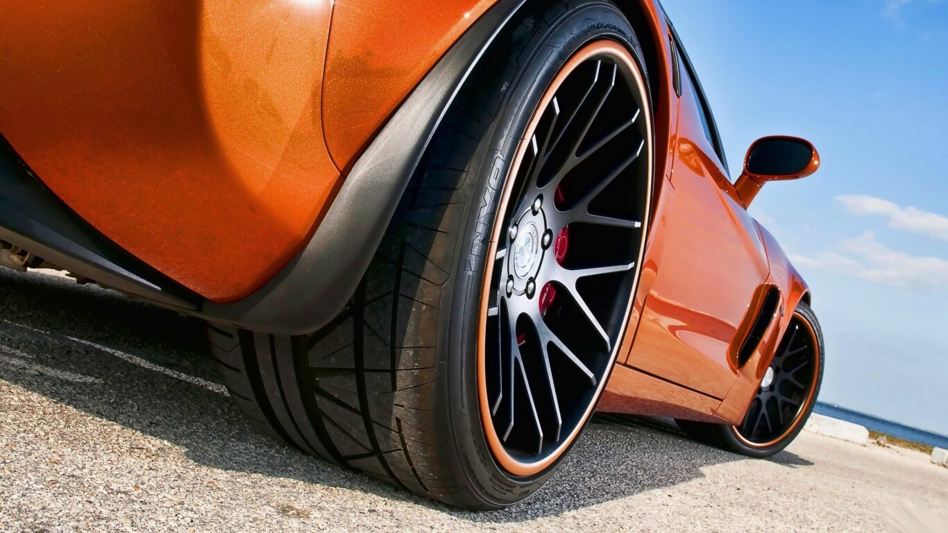 Шевролет корвет z06 обои