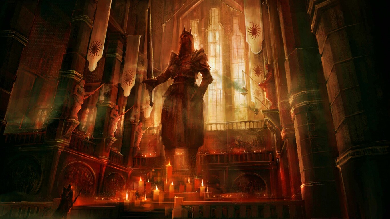 Алтарь из Dragon Age обои