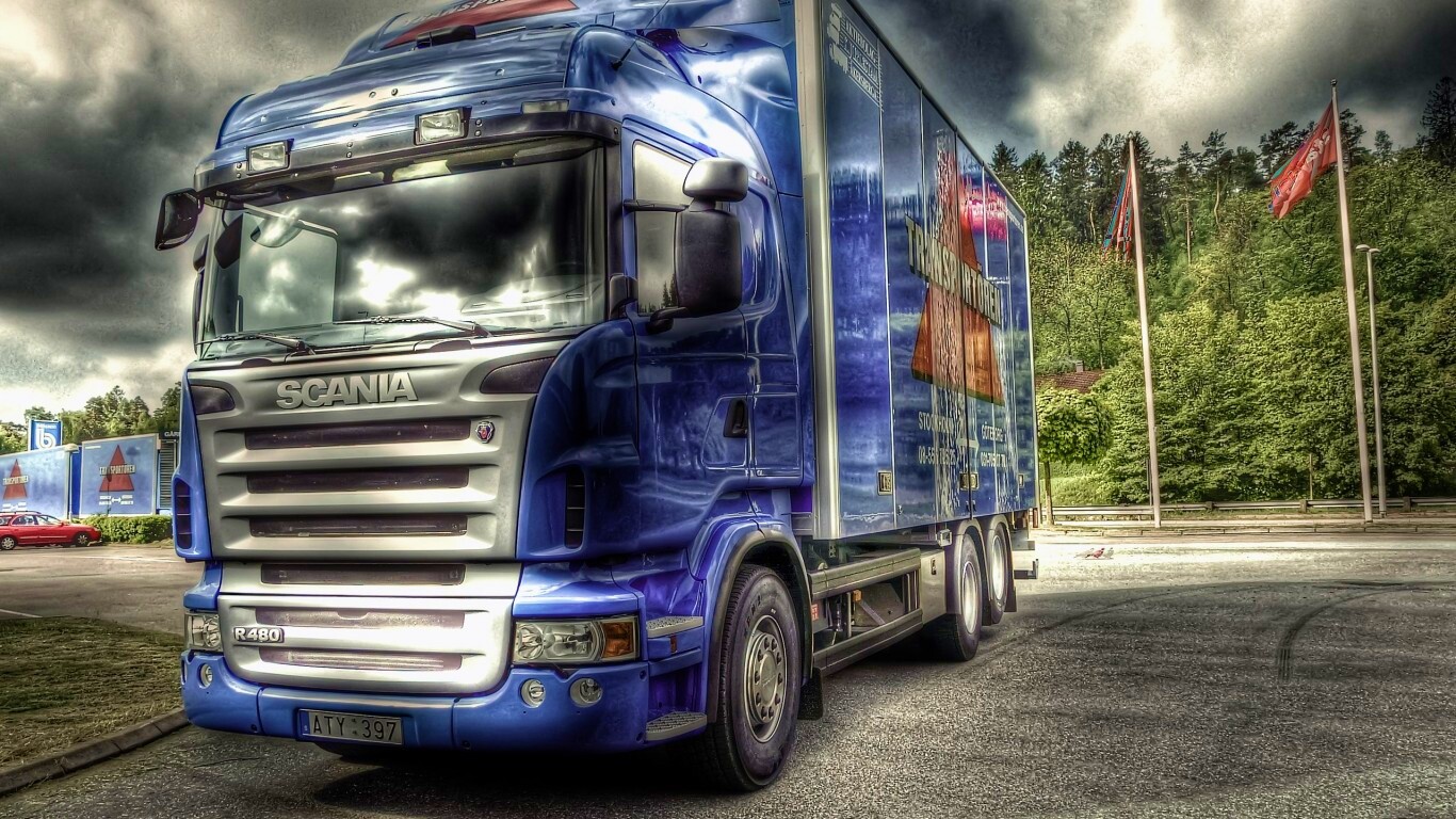 Scania обои