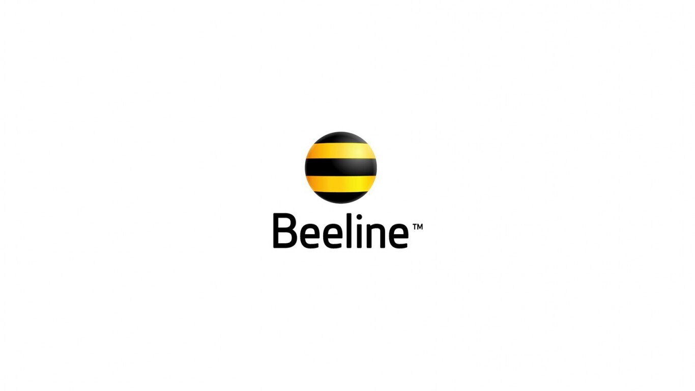 Логотип beeline обои