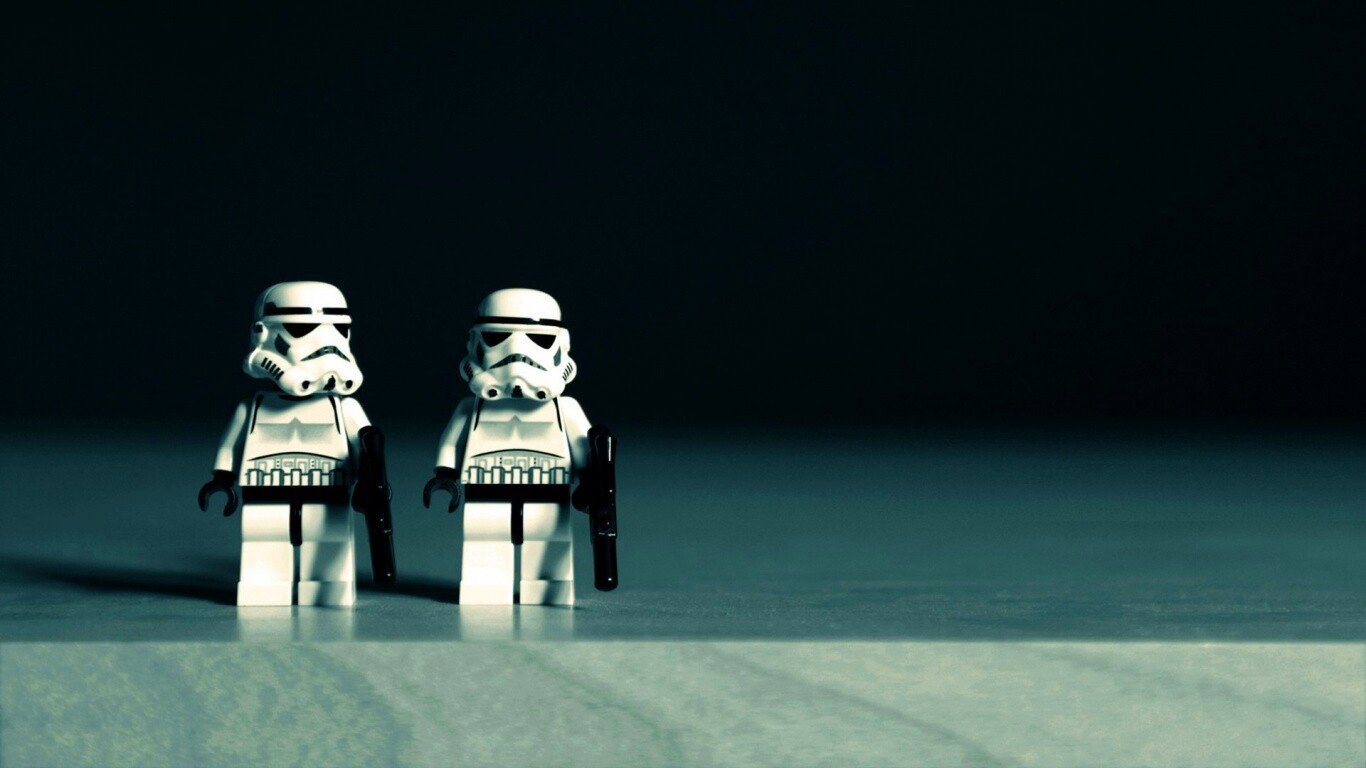 Имперские штурмовики в Lego обои