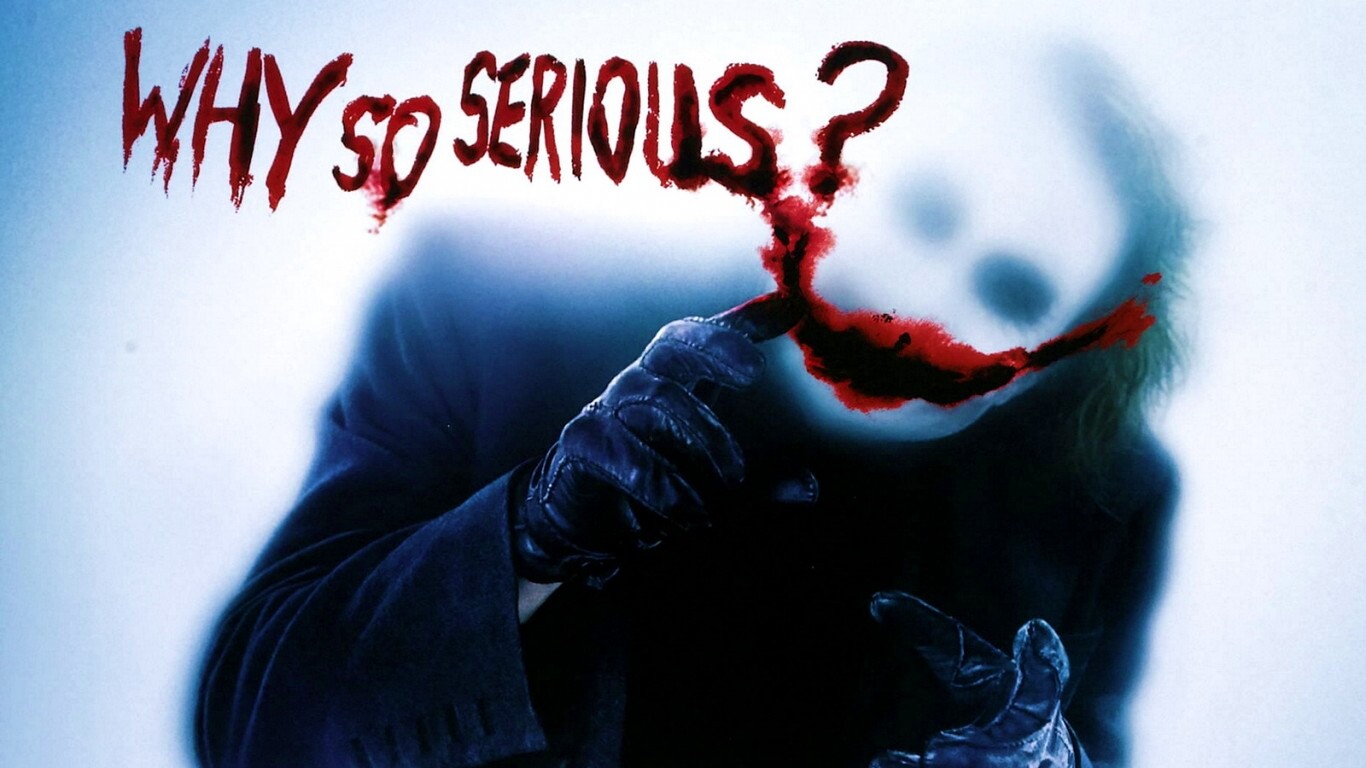 Why so serious? обои