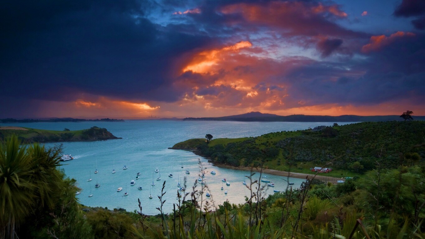 Waiheke Island, New Zealand обои