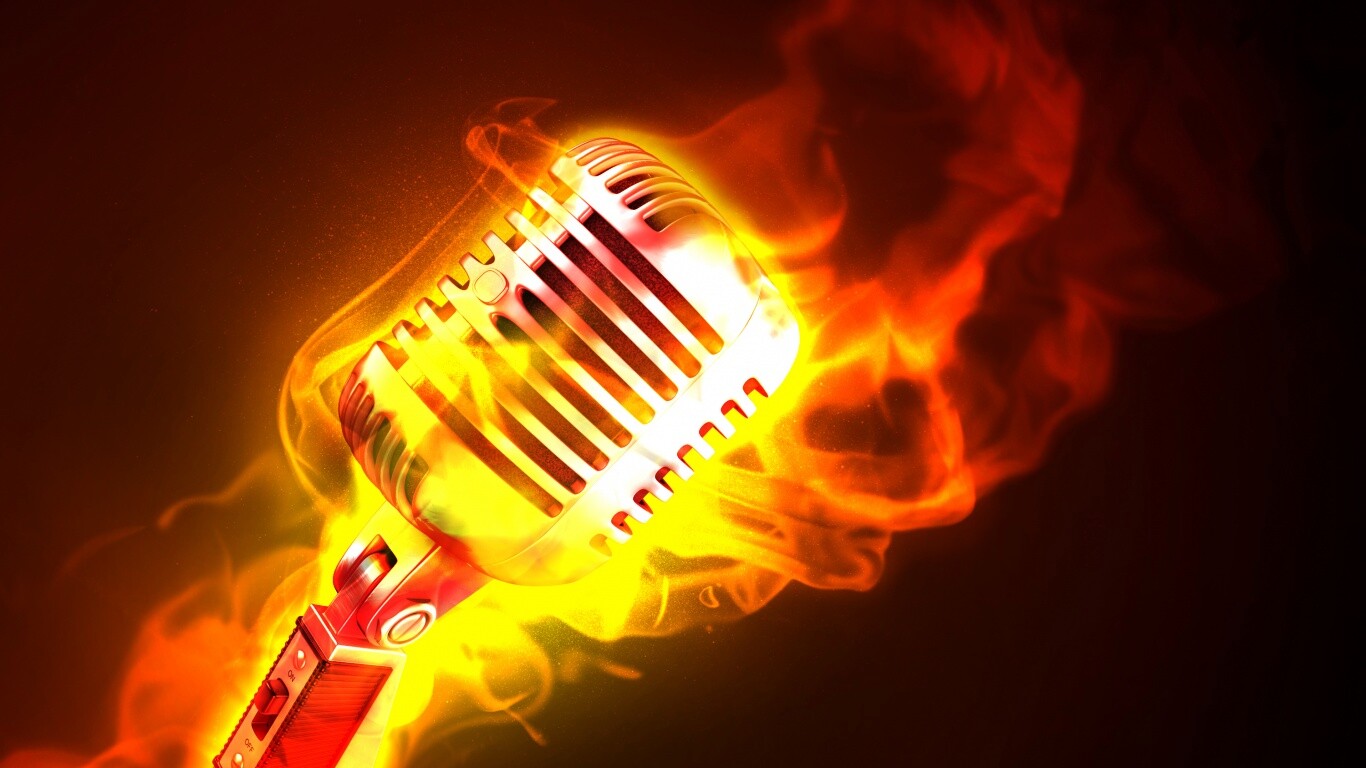 On fire! обои