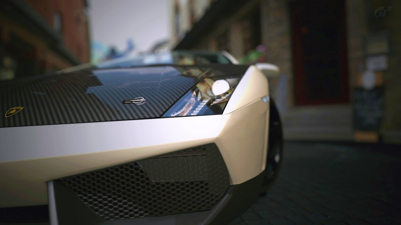 Lamborghini с карбоновым багажником обои