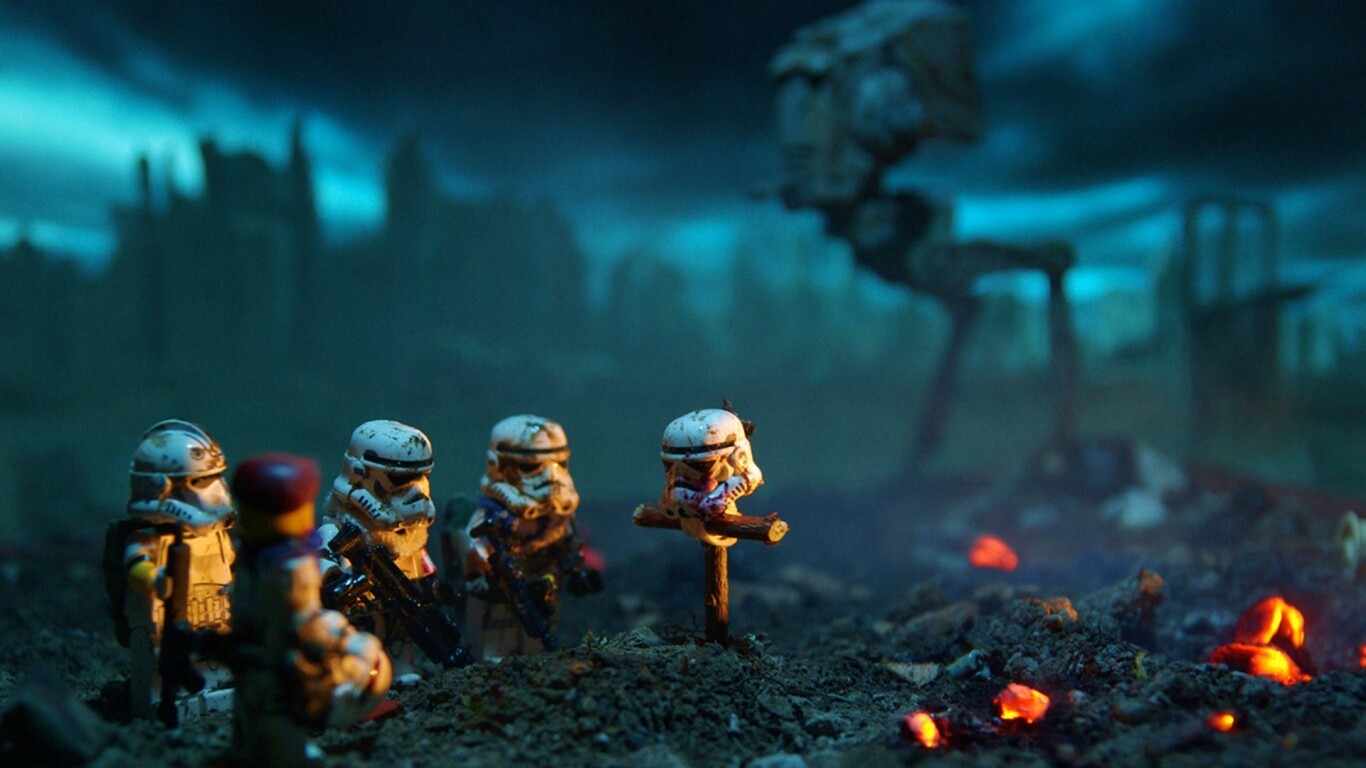 Могила Lego штурмовика обои