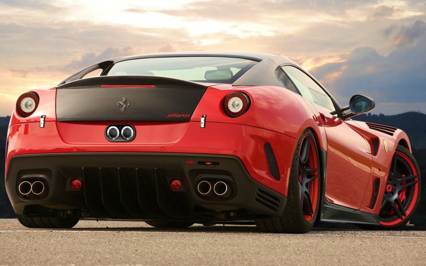 Ferrari 599GTO обои