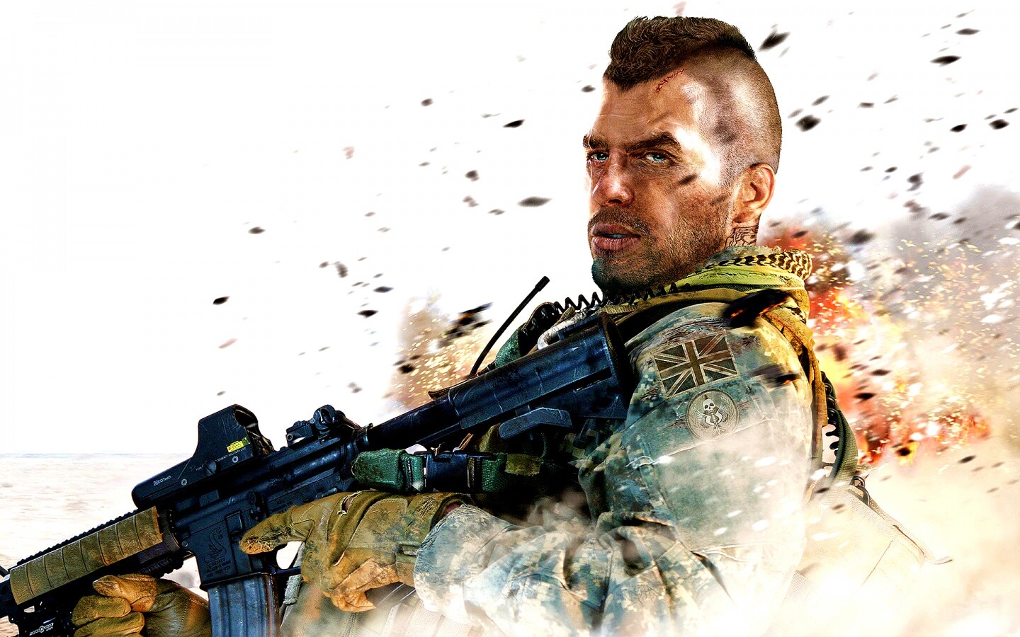 Солдат из COD Modern Warfare обои