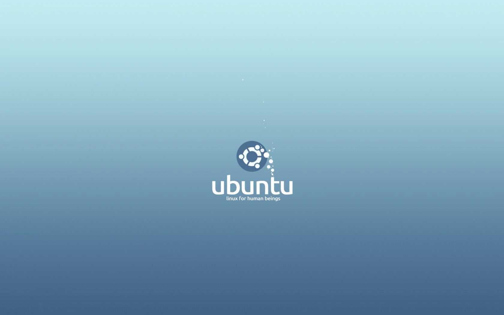 Логотип Ubuntu обои