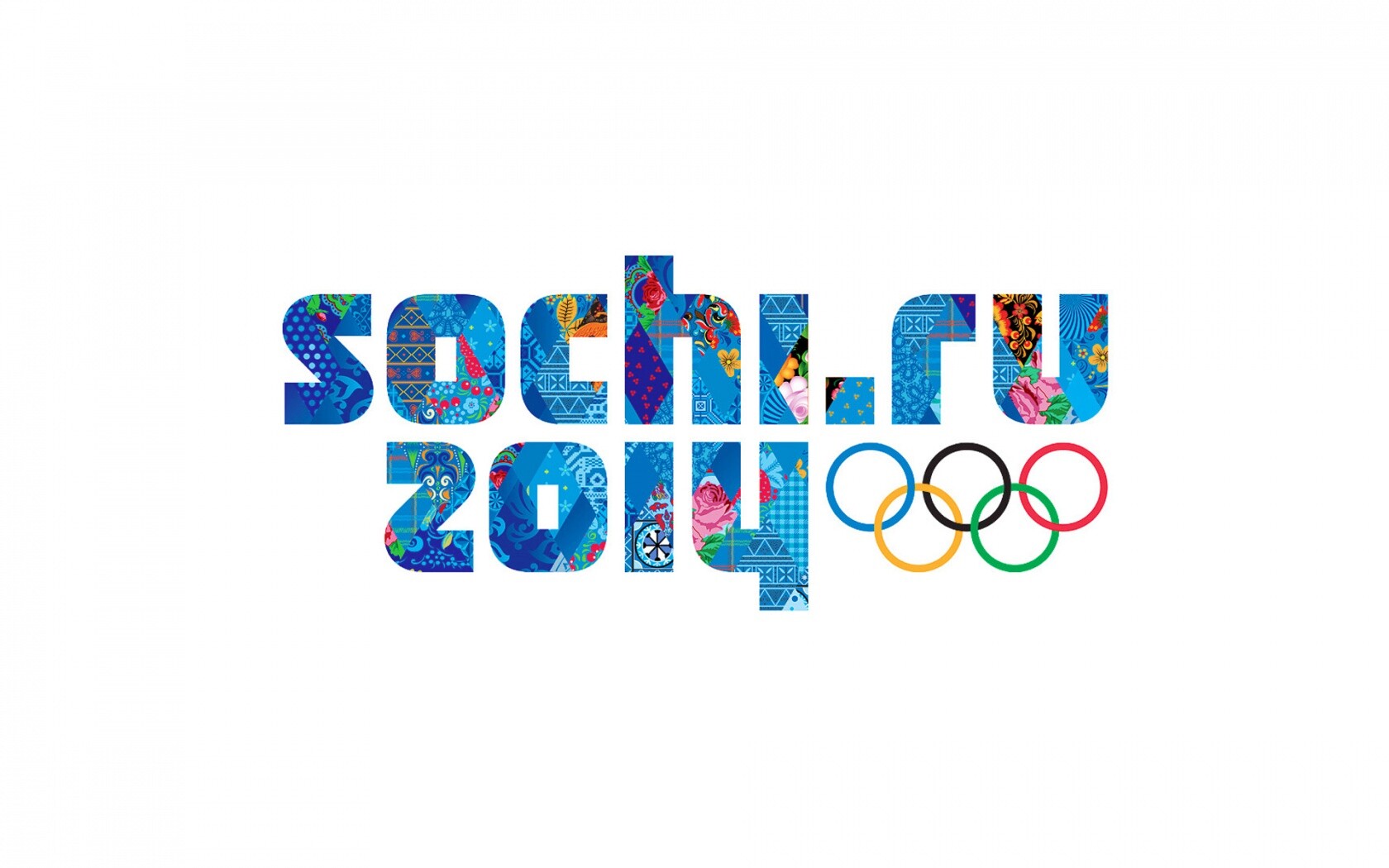 Логотип олимпиады Сочи 2014 обои