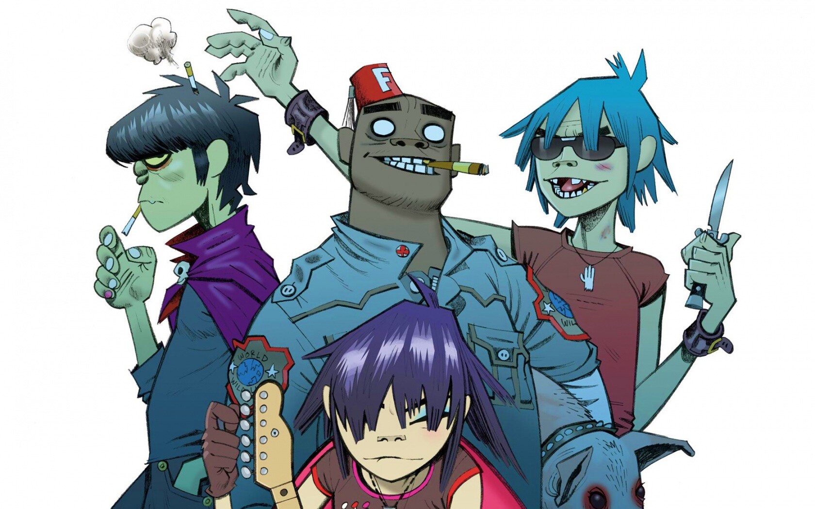 Gorillaz обои