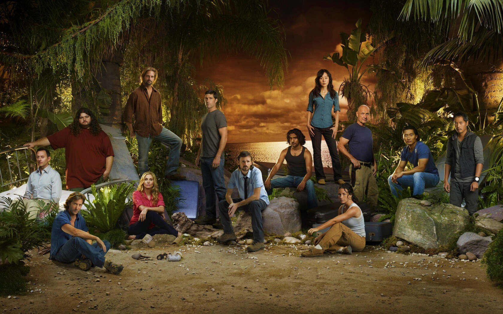 Герои сериала LOST обои
