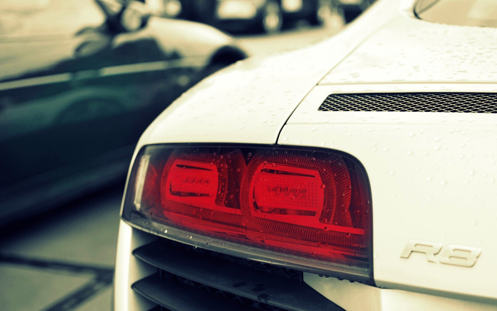 Задняя фара Audi R8 обои