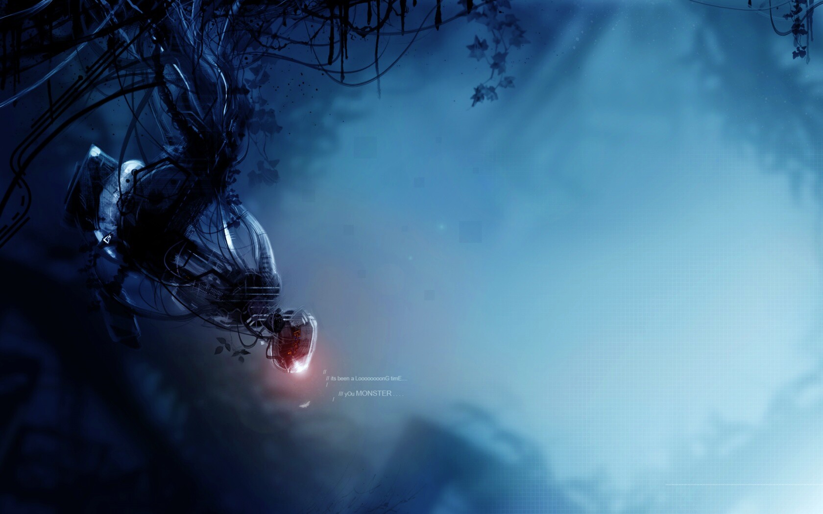 Гладос из PORTAL2 обои