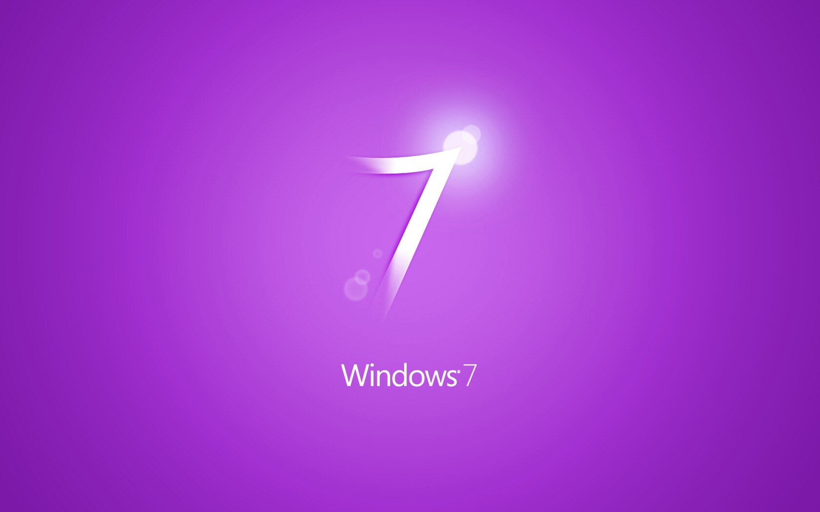 Сиреневый фон Windows 7 обои