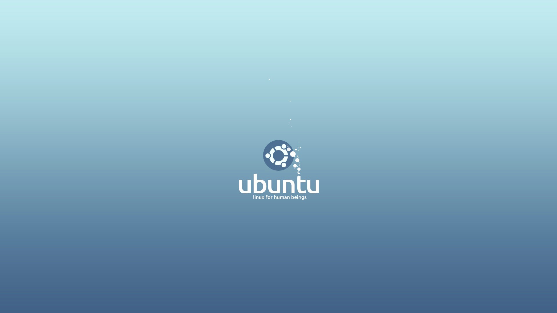 Логотип Ubuntu обои