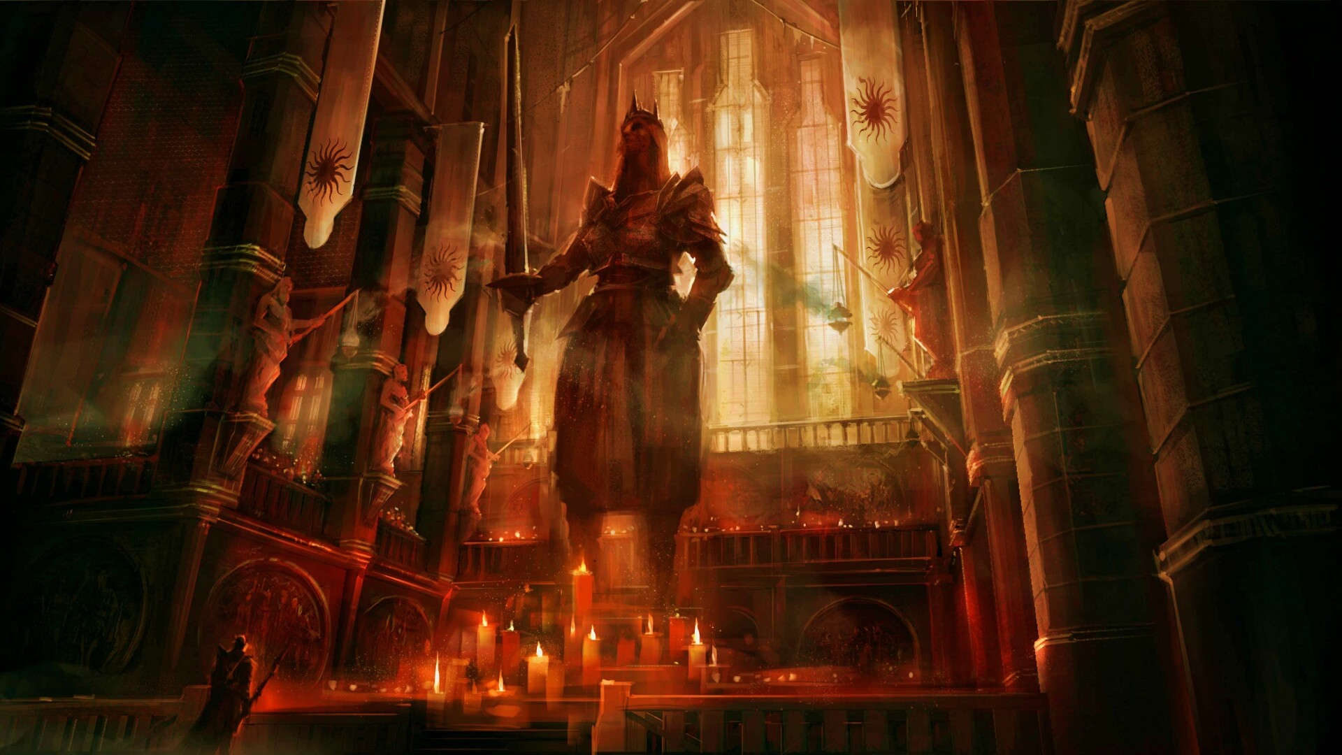 Алтарь из Dragon Age обои