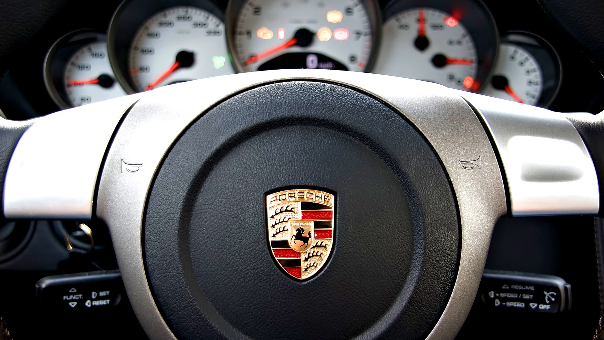Руль Porshe обои
