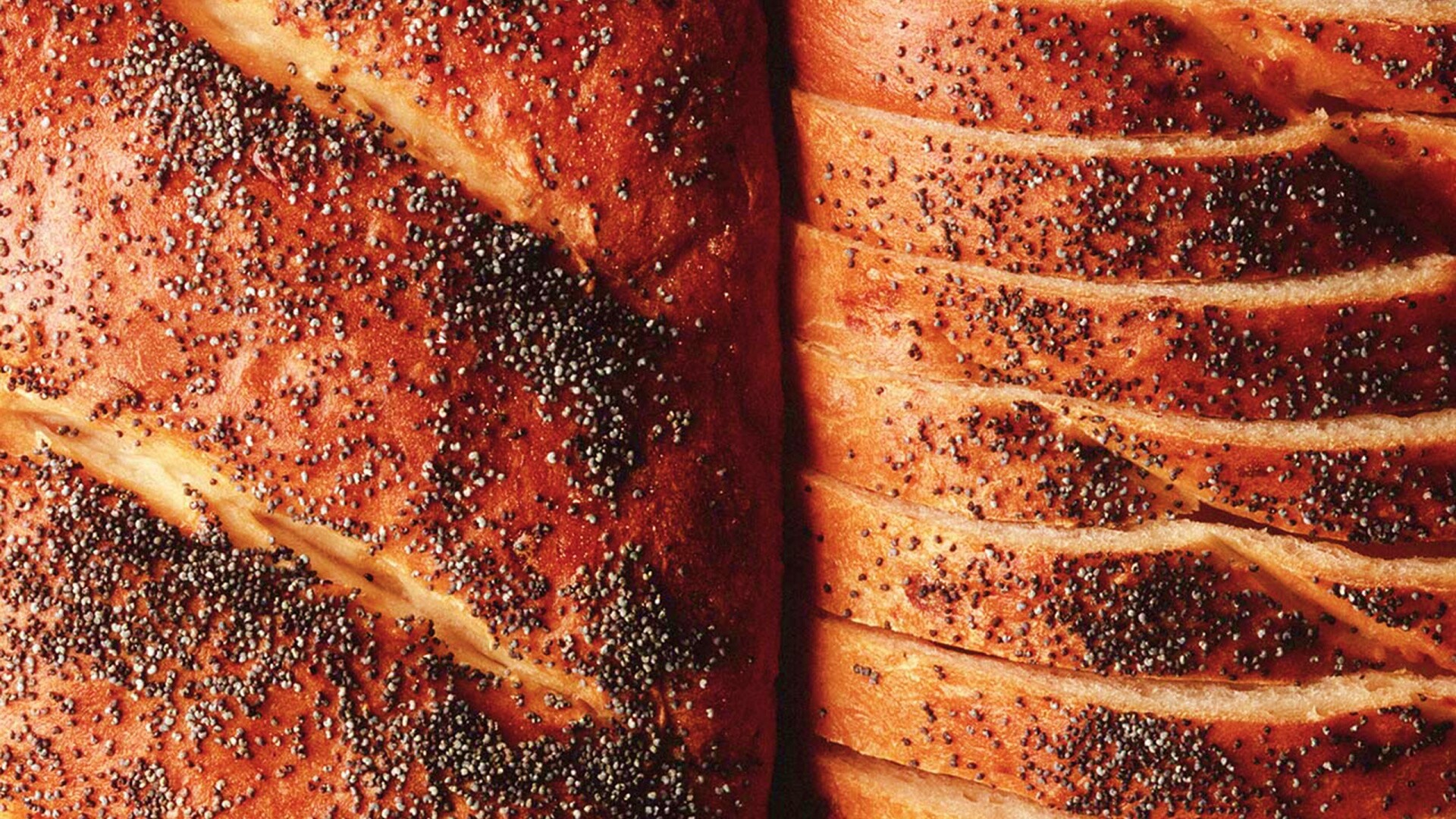 Выпечка с маковой крошкой обои