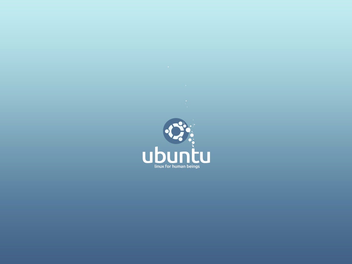 Логотип Ubuntu обои