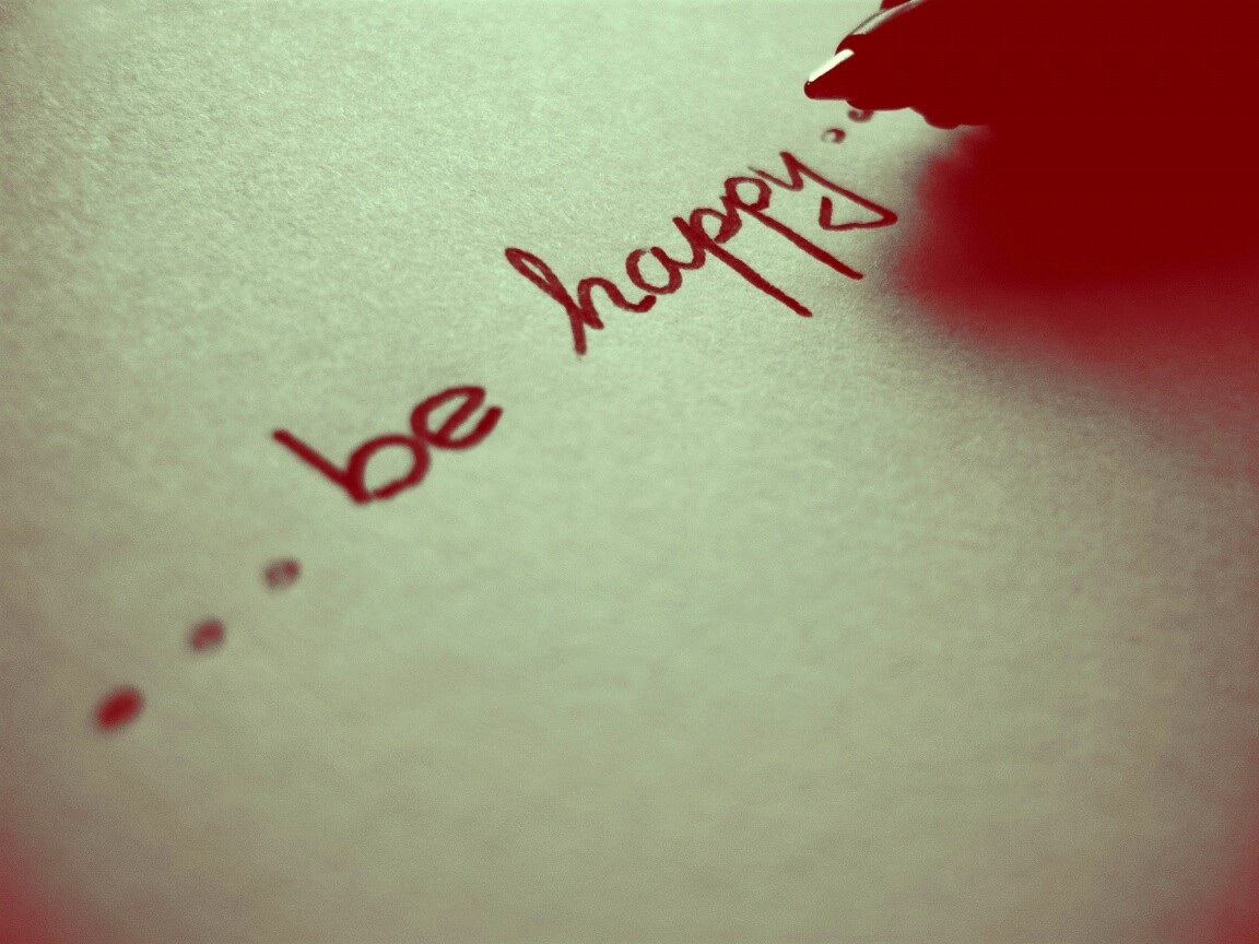 ... be happy ... обои