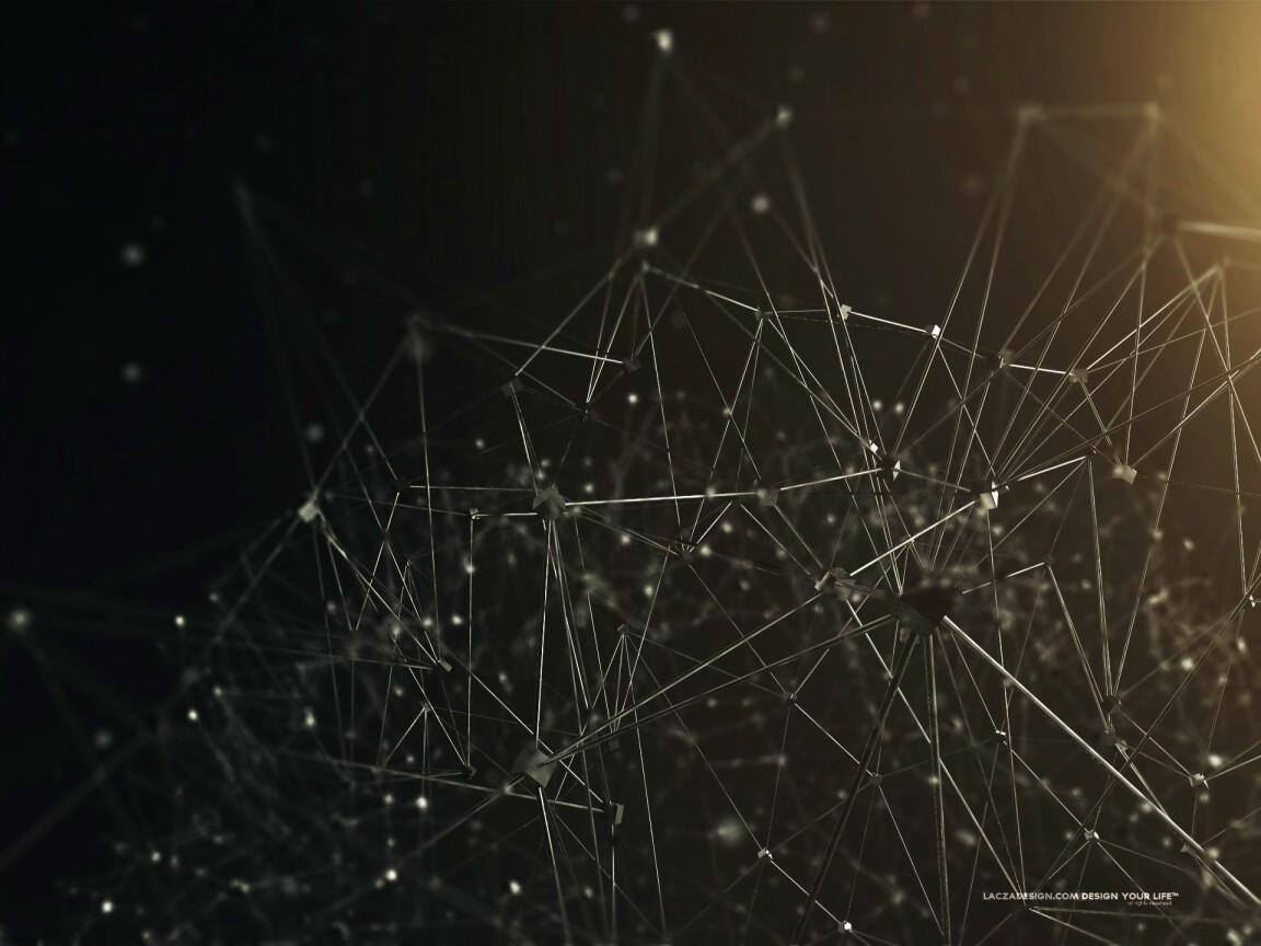 Технологичная паутина обои