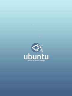 Логотип Ubuntu обои