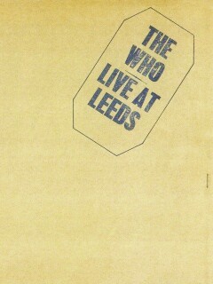 The who live at leeds обои