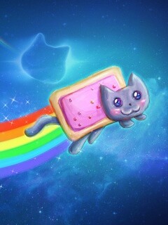 Nyan cat обои