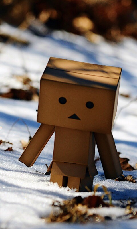 Данбо зиомой обои